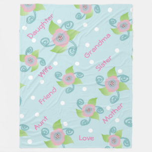 Ladies Are Fleece Blanket