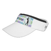 Ladies Argyle Golf Ball•Wreath•Custom Visor (Angled)