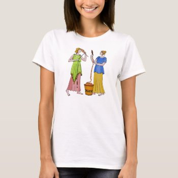 Ladies At Home T-shirt by windsorarts at Zazzle