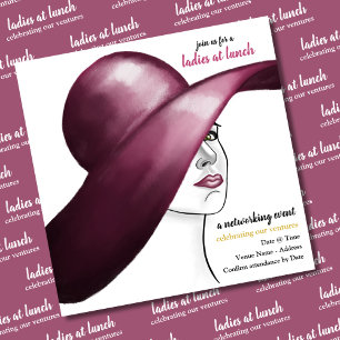 Ladies at Lunch – A Chic Networking Affair Invitation