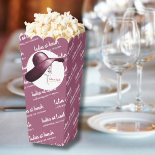 Ladies at Lunch – Chic Popcorn Favor Box