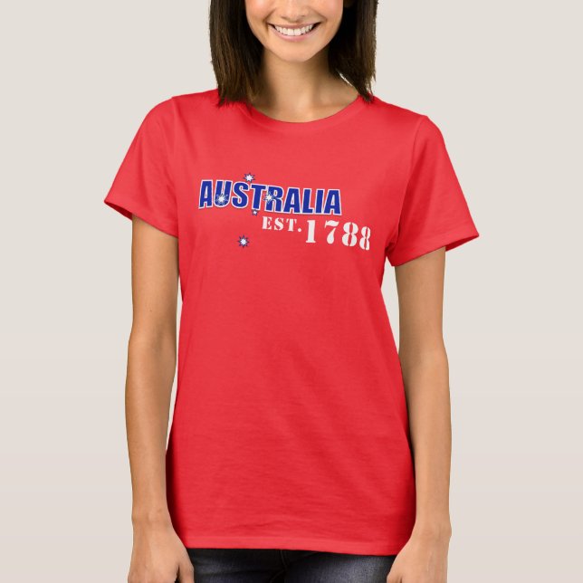 Ladies Australia, Est. 1788 shirt (Front)