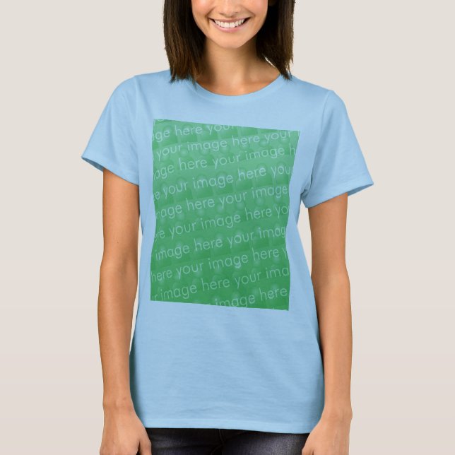 Ladies Baby Doll (fitted) T-Shirt (Front)