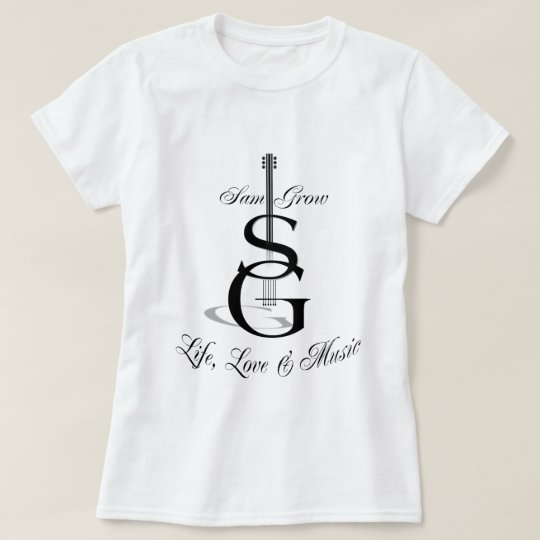 Ladies Baby Doll Fitted Tee SG Logo