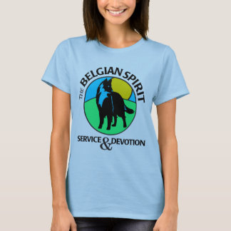 Ladies Baby Doll T-Shirt in Blue