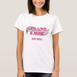 Ladies Baby Doll Tee LLM Logo