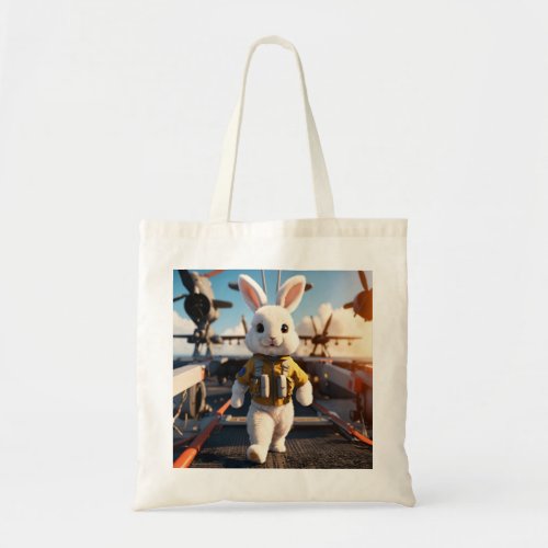 Ladies bag with rabbit logo 