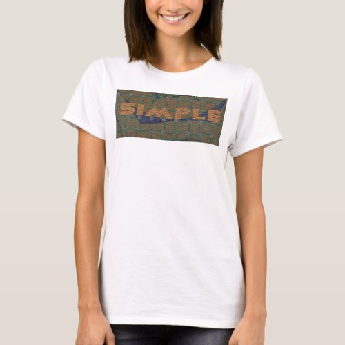 Ladies Basic T_Shirt Template