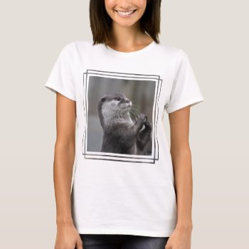 Ladies Basic T-shirt Template - Customized by WildlifeAnimals at Zazzle