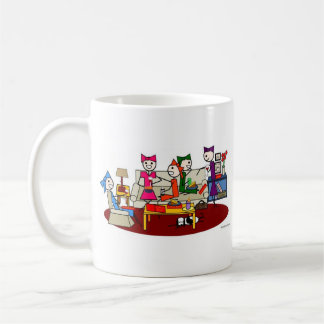 Ladies Book Club - Light Coffee Mug