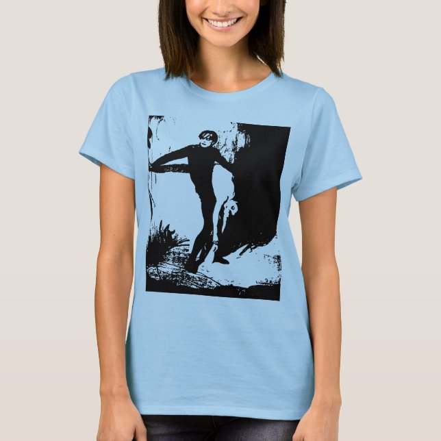 Ladies Burnout T-Shirt (Fitted) (Front)