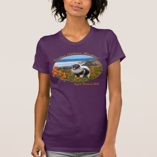 Ladies' California Keeshond logo shirt