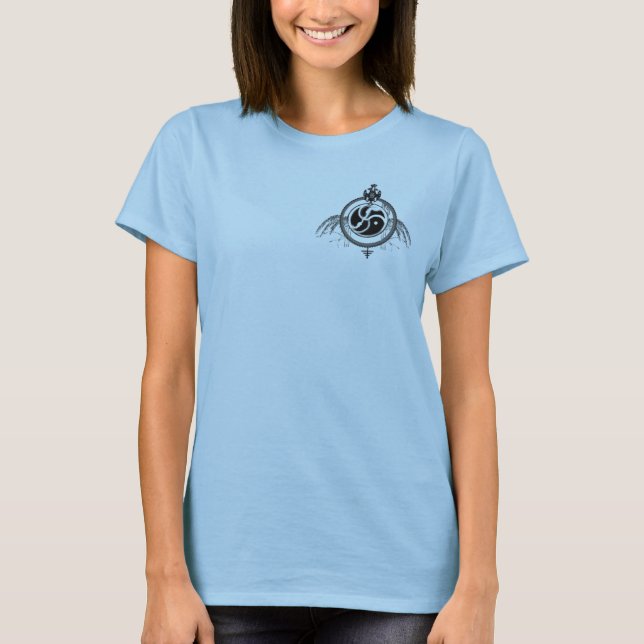 Ladies Cap BabyDoll T in 4 colors T-Shirt (Front)