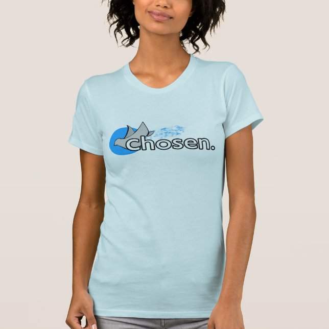 Ladies Chosen Romans 9 Tshirt (Front)