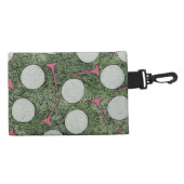 Ladies Clip On Golf Tee Bag (Back)