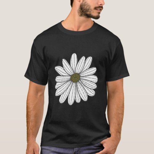 Ladies Daisy Garment T_Shirt