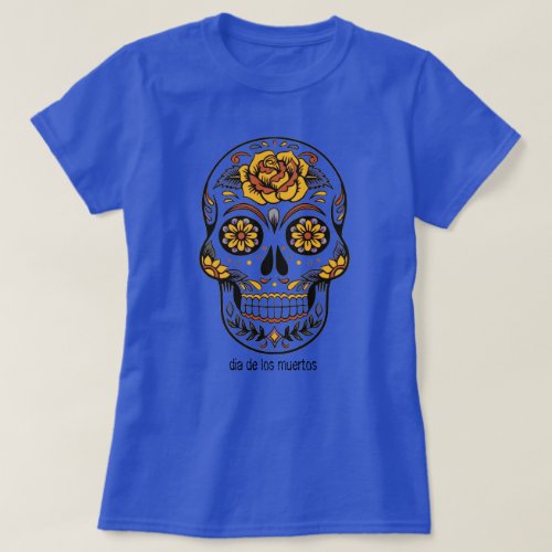 Ladies Day Of The Dead T_Shirt