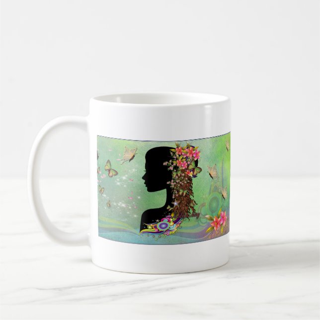 Ladies Fantasy Fashion  Coffee Mug (Left)