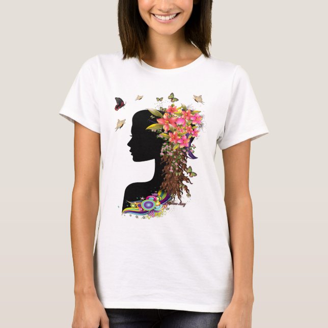 Ladies Fantasy Fashion T-Shirt (Front)