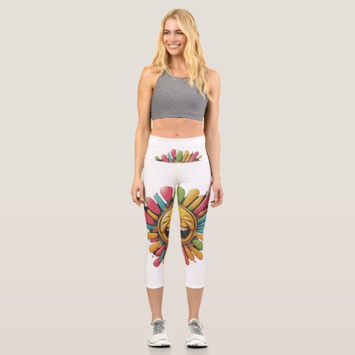 Ladies fashionable  capri leggings