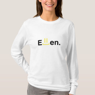 Ladies fitted hooded long sleeve: Ellen T-Shirt