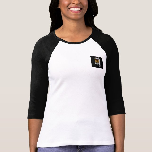 Ladies Fitted Long Sleeve - Survival Trek Escape T-Shirt (Front)
