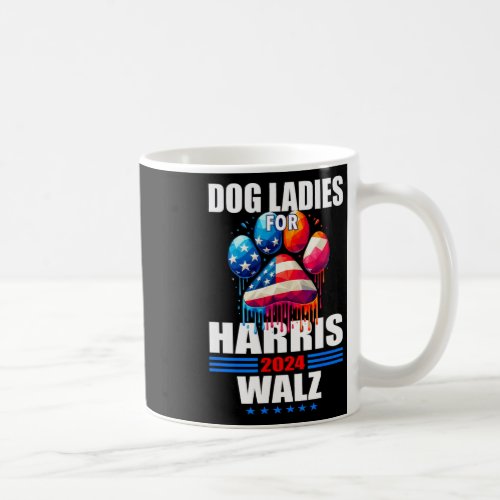 Ladies For Harris Walz 2024  Coffee Mug