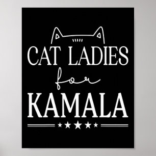 Ladies For Kamala Harris 2024 Poster
