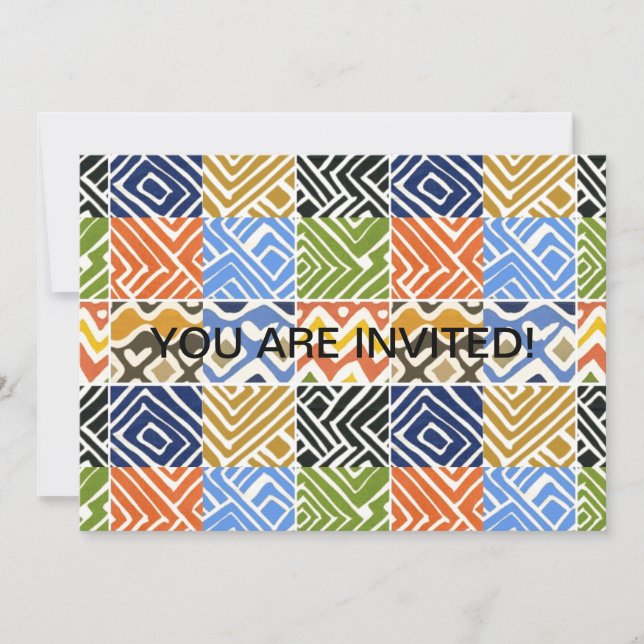 LADIES GET TOGETHER INVITATION-INFORMAL & FUN INVITATION (Front)