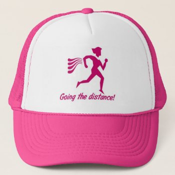 Ladies Going The Distance Running Cap by Baysideimages at Zazzle