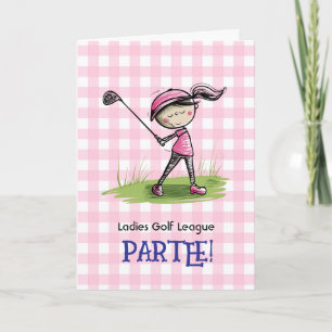 Ladies Golf League 5x7 Invitation