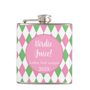 Ladies Golf League "Birdie Juice" Flask