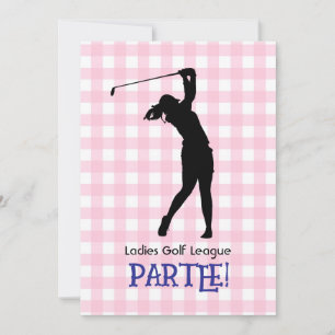 Ladies Golf League Celebration 5x7 Invitation