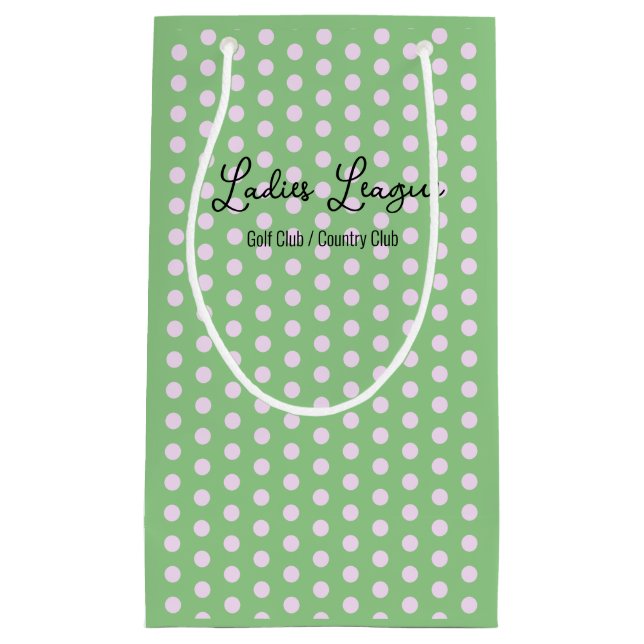 Ladies Golf League Gift/Favor Bag (Front)
