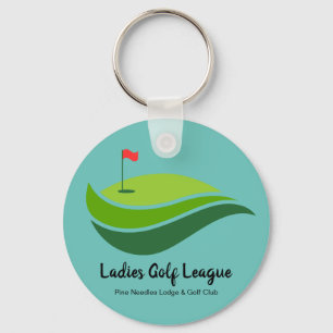 Ladies Golf League Party Favor Keychain