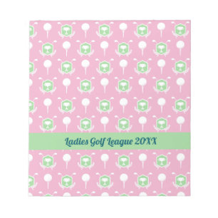 Ladies Golf League Party Notepad
