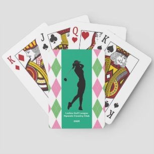 Ladies Golf League - Playing Cards