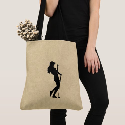 Ladies Golf Leather Look