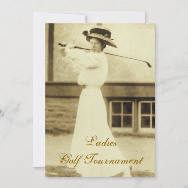 Ladies Golf Tournament Invitations (Front)