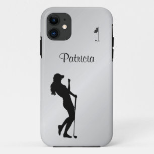 Ladies Golfer Personal  iPhone 11 Case