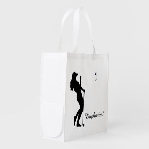 Ladies Golfer Personal  Grocery Bag