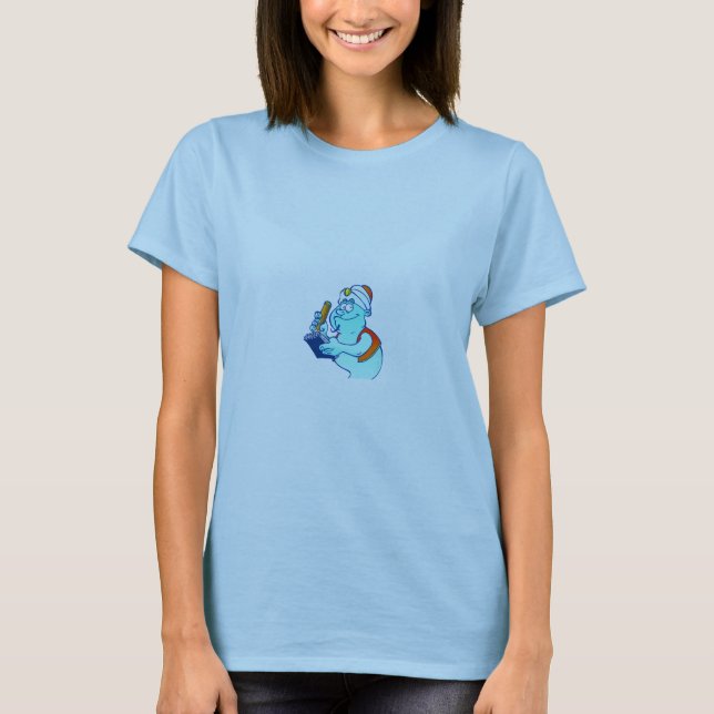 Ladie's Grocery Genie logo T-shirt (Front)