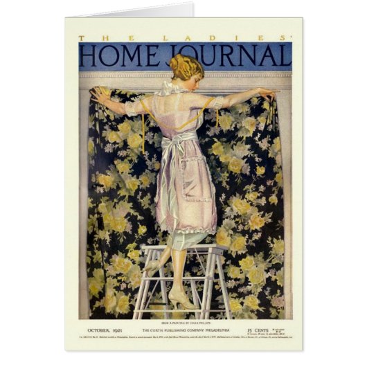 Ladies Home Journal 1921 cover by Coles Phillips (Front)