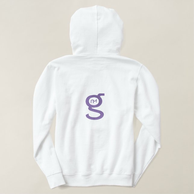 Ladies Hoodie - Big Logo on Back (Design Back)