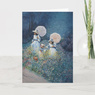 Ladies in Wildflowers Card