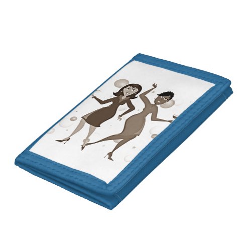 LADIES JUST WANNA HAVE FUN TRI_FOLD WALLET