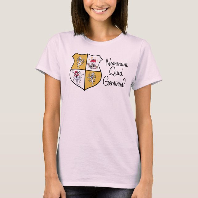 Ladies' Larry Miller Drinking Society Shirt (Front)
