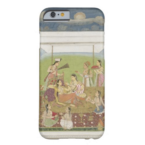 Ladies listening to music in a garden from the Sm Barely There iPhone 6 Case