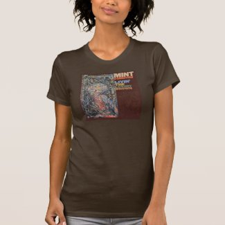 Ladies Living the Luxury Brown Tee