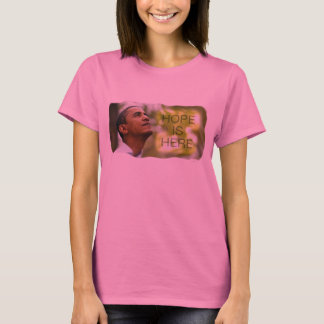 Ladies Long Sleeved Hope Is Here T-Shirt